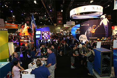 SIGGRAPH 2012 Exhibition Numbers Surging