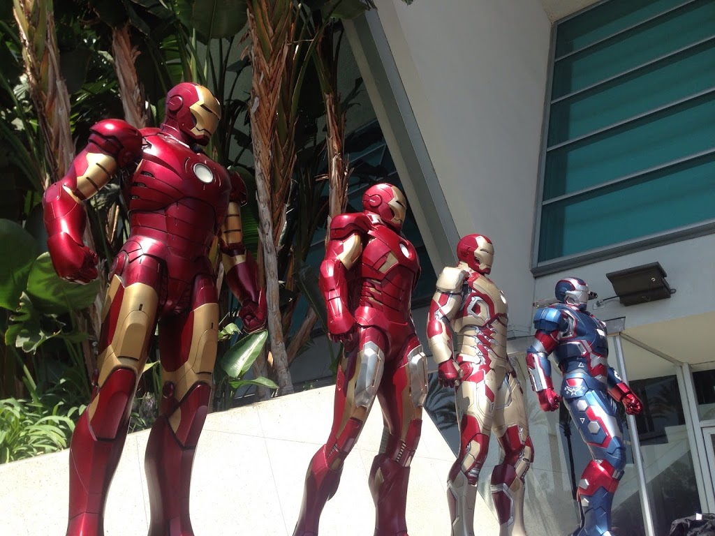 Photos of the Day: Iron Man Maquettes Land @ SIGGRAPH 2013