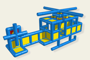 Plasticant Helipcopter