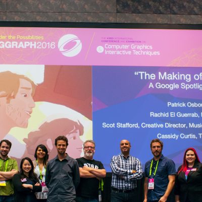 Production Session at SIGGRAPH 2016
