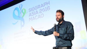 Paul Debevec at SIGGRAPH Asia 2016