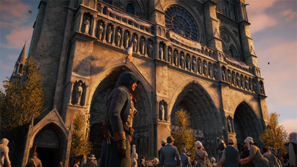 How Ubisoft Re-created Notre Dame for 'Assassin's Creed Unity' - ACM  SIGGRAPH Blog