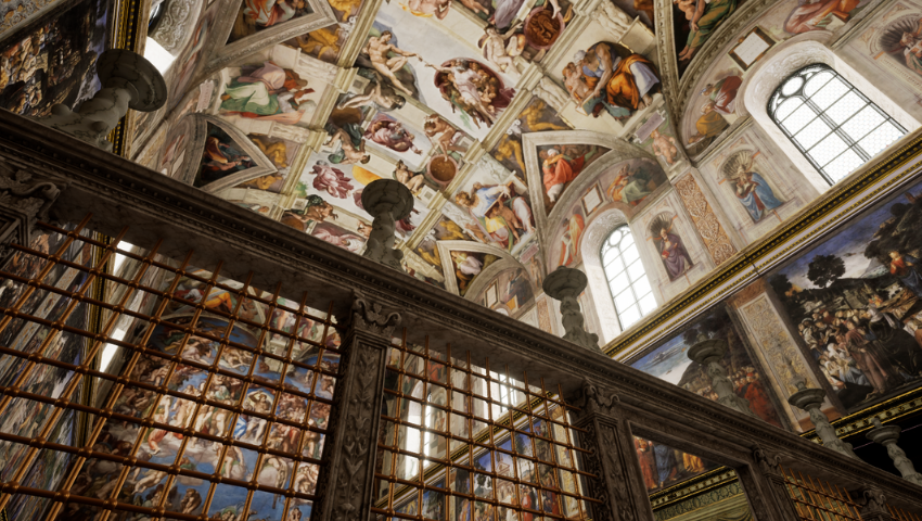 SIGGRAPH 2019 Exclusive: Experience the Sistine Chapel in VR