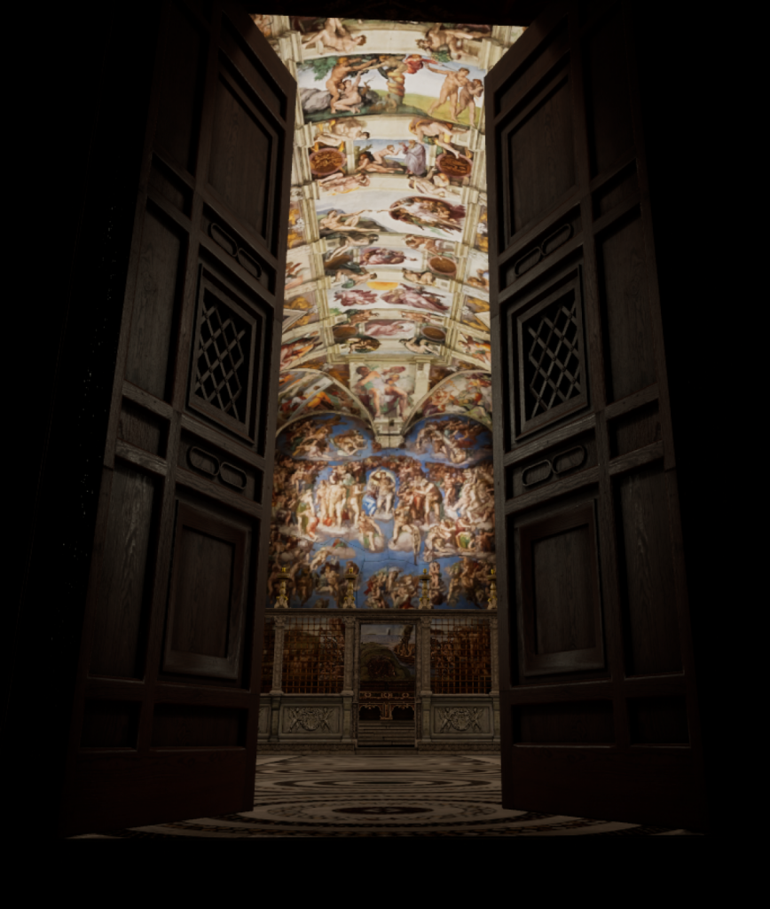 Siggraph 2019 Exclusive Experience The Sistine Chapel In Vr