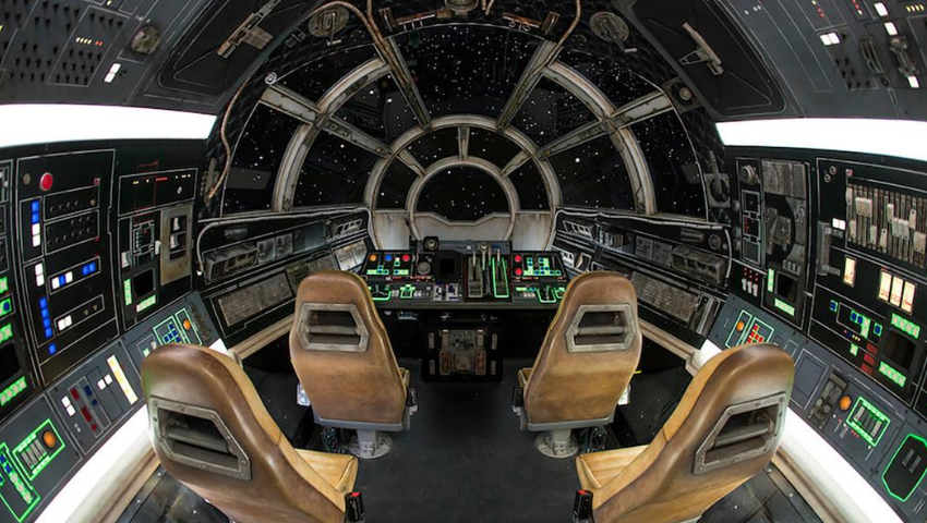 ‘Star Wars’ Soars in Real Time: Behind ‘Millennium Falcon’