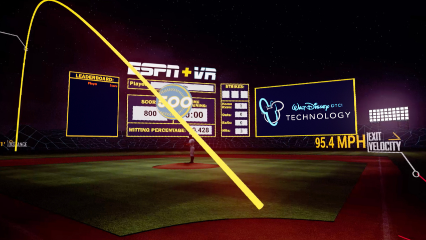 Step Up to the Plate With ESPN’s Immersive VR Batting Cage