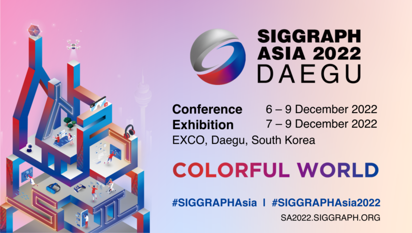 Travel to Daegu, South Korea for SIGGRAPH Asia’s Second Hybrid Edition