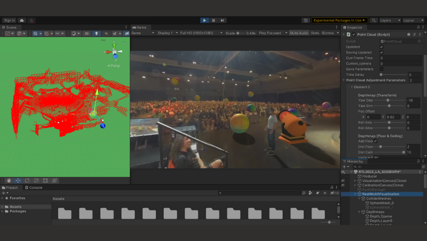 Step Into the Virtual Arena With Real-time Stage Modeling and Visual Effects