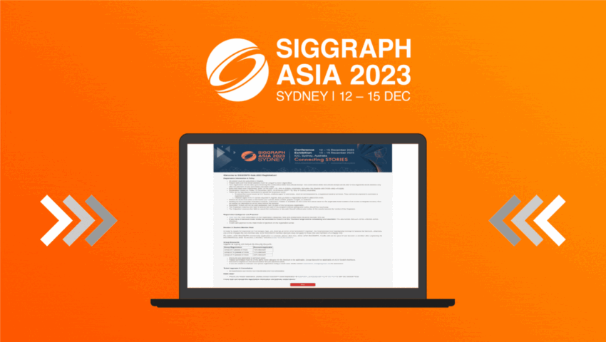 It’s the Final Countdown to SIGGRAPH Asia 2023