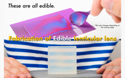 Exploring Edible Lenticular Lens Systems and Culinary Innovations