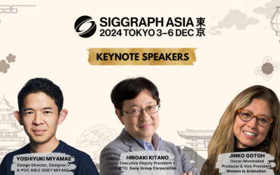 Unveiling SIGGRAPH Asia 2024 Keynote Speakers: Visionaries in Design, Creation, and Animation