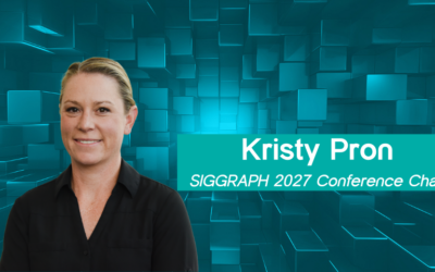 Inspiration, Innovation, and Ice Cream: Kristy Pron to Lead SIGGRAPH 2027