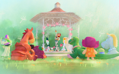 Pastel Worlds and Playtime: Pushing the Visual Language of ‘Toy Story 5’